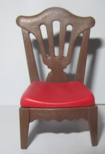 Playmobil chaise assise rouge - chaise,