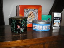 Boites métalliques anciennes collection