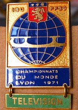 LYON 1971 Patinage Artistique