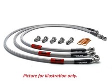 Yamaha XT600 (1991-2003) Wezmoto Standard Front Stainless Braided Brake Line