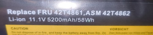 Neuf batterie lenovo thinkpad - neuf,