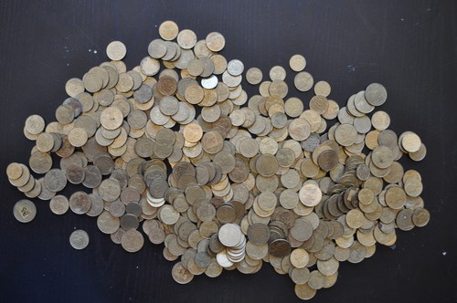 Lot 2kg pièces centime - , ancien