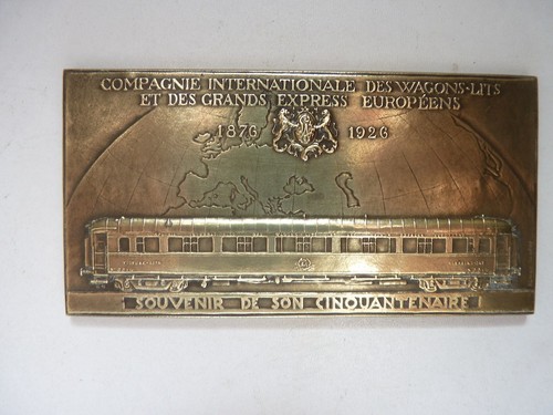 Plaque bronze compagnie - plaque,
