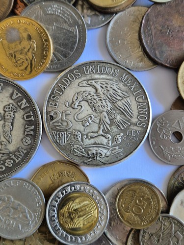 Pièces monnaie antiques - pièces, de
