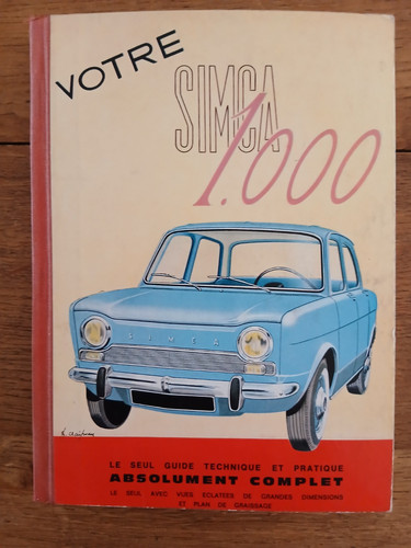 Votre simca 1000 guide - votre,