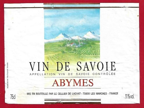 112 etiquette vin savoie - 112-62,