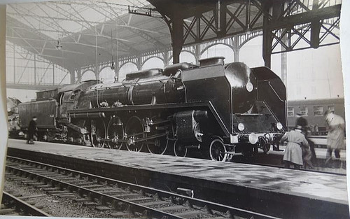 Carte photo cpa - photo, train