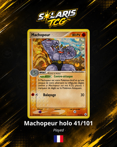 Machopeur 101 holo ex - holo,