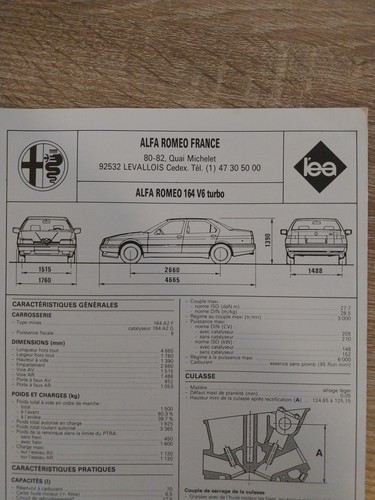 Alfa romeo 164 0 - romeo, turbo