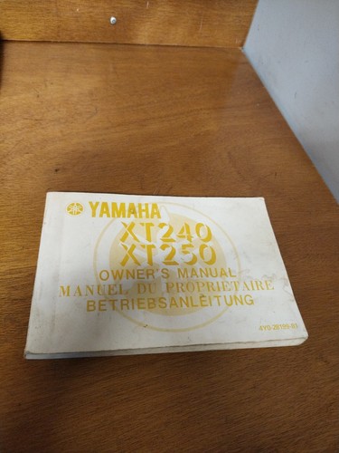 Manuel propriétaire yamaha - propriétaire,