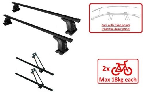 Set toit rack vélo supports - rack, +