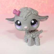 authentic littlest petshop LPS 477 sheep lamb mouton agneau pet shop hasbro