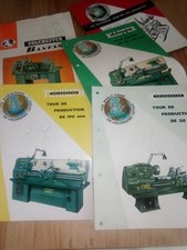 LOT DE 5 DOCUMENTS PROSPECTUS