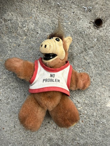 Vintage peluche alf 1987 - vintage,