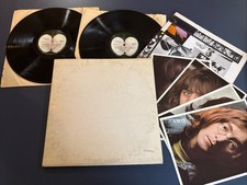 THE BEATLES - White Album Serial Poster Cards LP Vinyl VG+/VG+ A1999925 