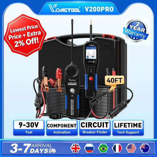 Testeur circuits 12v 24v - testeur,