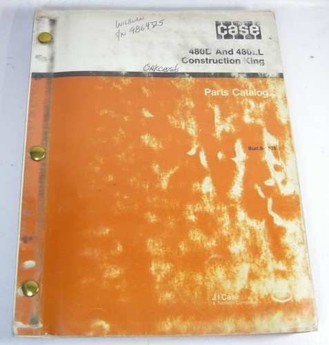 Case480d 480ll construction - 480ll,