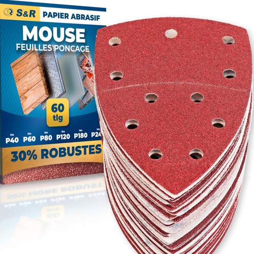 Papier abrasif pour ponceuse - papier,