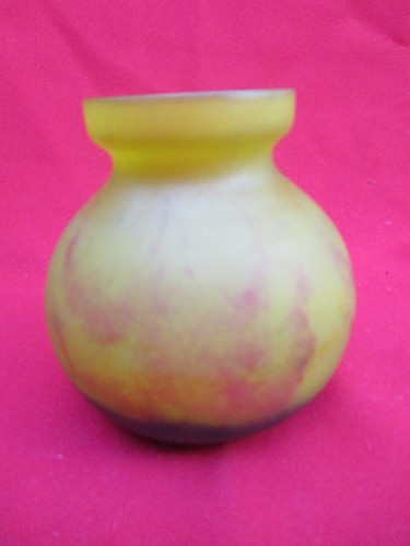 Vase boule signé lorrain - boule,