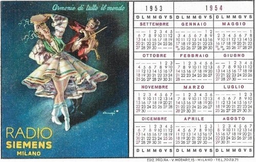 Calendarietto campionato - campionato, di