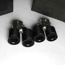 BMW G20 G21 G28 G22 G23 G26 G42 BLACK CARBON FIBRE QUAD EXHAUST TIPS M340i M440i