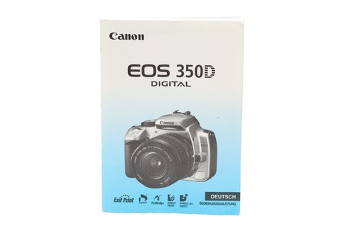 Canon eos 350d manuel - 350d,