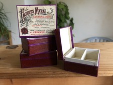 Lot 4 boites anciennes Cachets