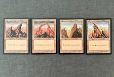 4 x MOUNTAIN A B C D Tempest