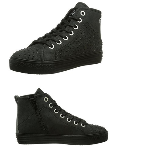 Baskets hautes noires replay - baskets,