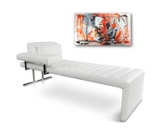 Canapé Daybed Bauhaus En Cuir