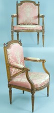 Ancien fauteuil Louis XVI