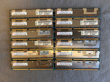 Qty of 12 Hynix HMT151R7BFR4C-H9 4GB 2Rx4 PC3-10600R DDR3-1333 Reg. ECC RAM