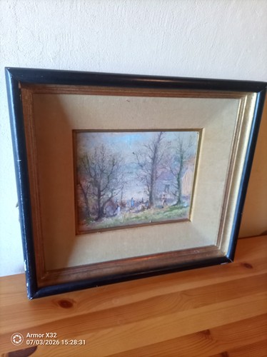 Guy cambier huile sur panneau - huile,
