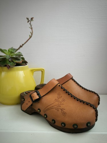 Sabot cuir enfant - sabot,