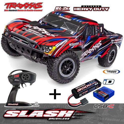 Traxxas trx58334 red slash - traxxas, trx58334-4-red