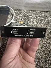 UAD Universal Audio Thunderbolt Option Card for Apollo Firewire interface