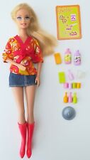 2007 Barbie I Can Be A TV Chef Game Kitchen Career Doll Doll