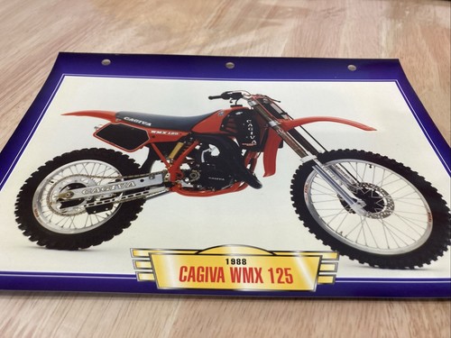 Cagiva wmx 125 1988 motorcycle - wmx,