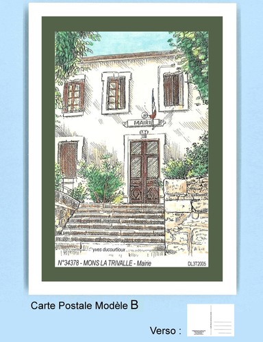 34378 carte postale - cp,