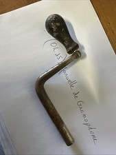(OR15) Old crank for gramophone motor, phono