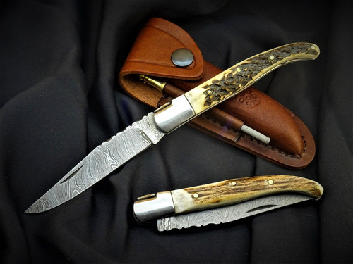 Pocket knife laguiole damascus - pocket,