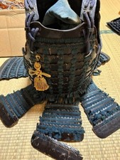 Antique Japanese Yoroi Chest Armor set Lacquer Edo Era Old Samurai from Japan