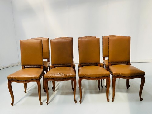 Huit chaises louis en - chaises,