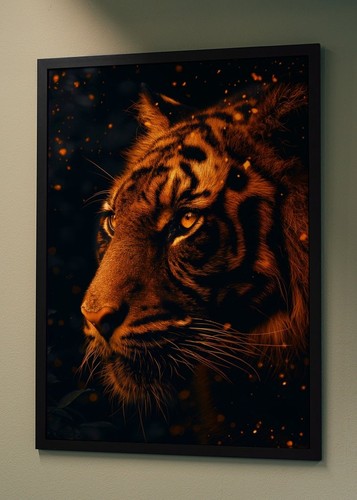 Affiche tigre - 🖼️,