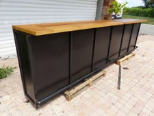 Comptoir de bar industriel