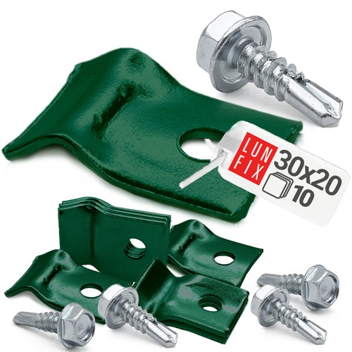 Clips fixation grillage - clips,