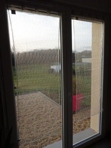 Rideaux voile fine resille
