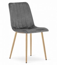 Fauteuil LAVA - velours gris