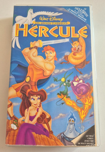 Hercule disney cassette vhs - disney,
