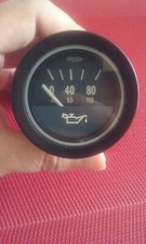 Manomètre Pression Huile/Oil Gauge JAEGER ITALIA Vintage Alfa Romeo Alfasud Ti